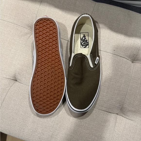 Vans Green Slip-On Shoes - Picture 3 of 4